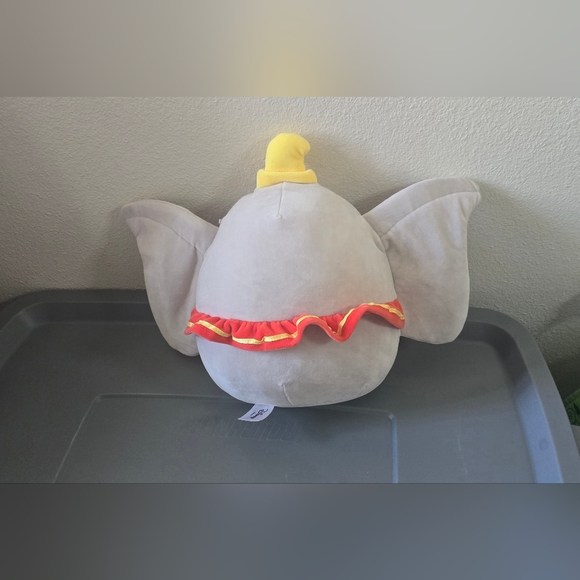 Disney Dumbo Squishmallow Plush Elephant Toy Preowned Kellytoy Jazwares - Picture 2 of 4